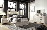 J&M Furniture - Ashley Furniture - Cambeck Queen Panel Bed with Storage, Dresser, Mirror and 2 Nightstands - Queen Panel Bed with Storage, Dresser, Mirror and 2 Nightstands - B192B71